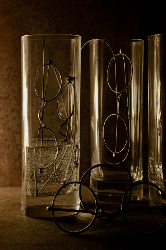 Glasses in Glasses (Alphabet Series #2-G)