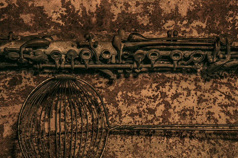 Side by Side Series #10: Musical Instrument and Kitchen Implement