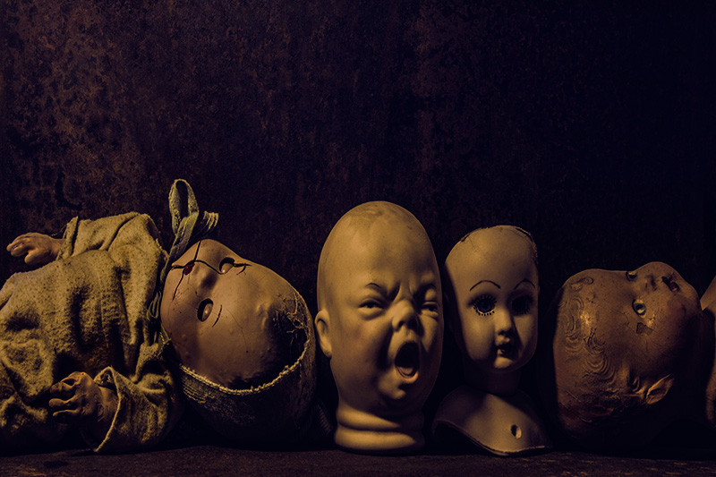 Numbers Series #3: Number 4: Four Heads