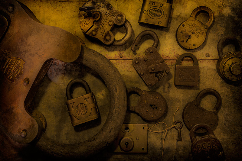 Numbers Series #3: Number 12: Twelve Locks
