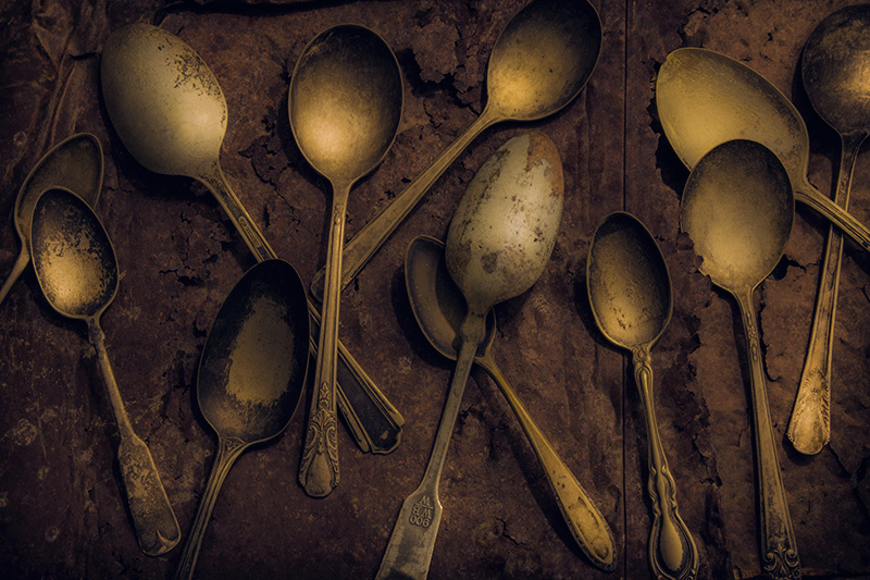 Numbers Series #3: Number 12 (#2): Twelve Spoons