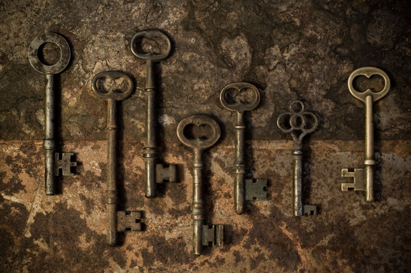 Seven Keys in a Row (Row and Number Series)