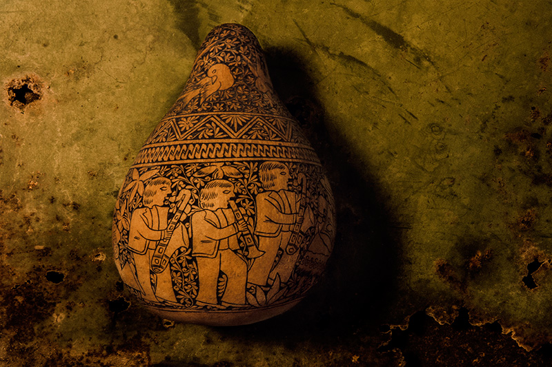 Peru Gourd: Musicians