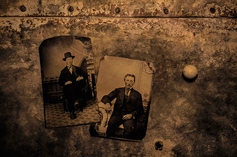 Two Tin Types and the Orb