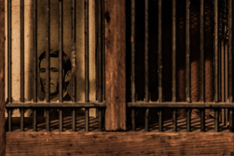 Finally Behind Bars.